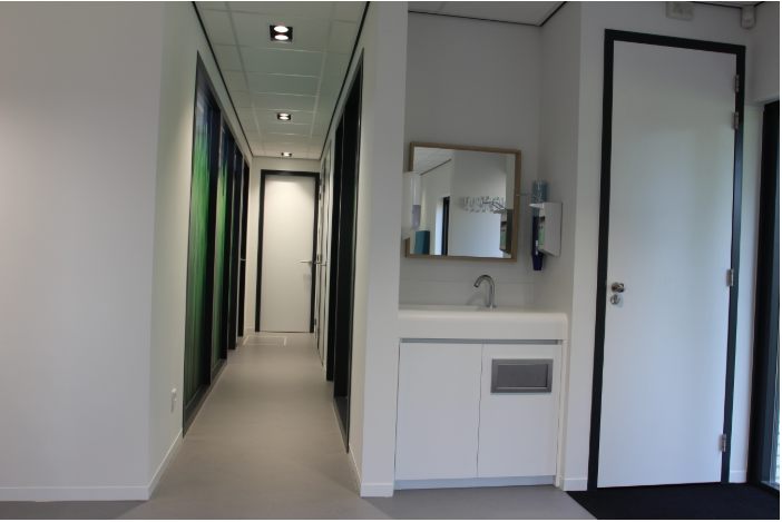 De gang naar de behandelkamers